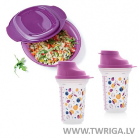 2 УРОВЕНЬ: Micro Delight круглый, Шейкер Eazy 350 ml (2 шт.)