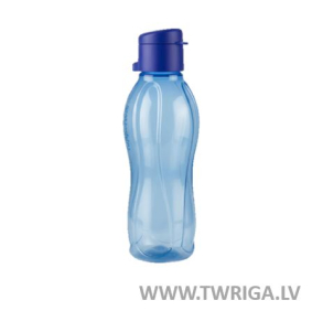 Eco Bottle Blue, Cap with Drinking Spout