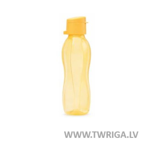 Eco Bottle Yellow, Cap with Drinking Spout