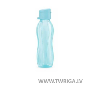 Eco Bottle Light Blue, Cap with Drinking Spout