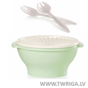Миска Флорида с салатными ложками
