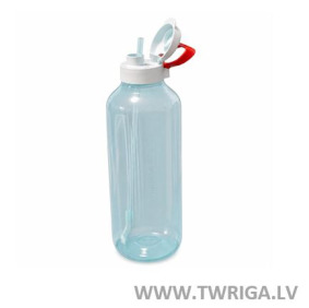 Бутылка AQUAVIBE с соломинкой